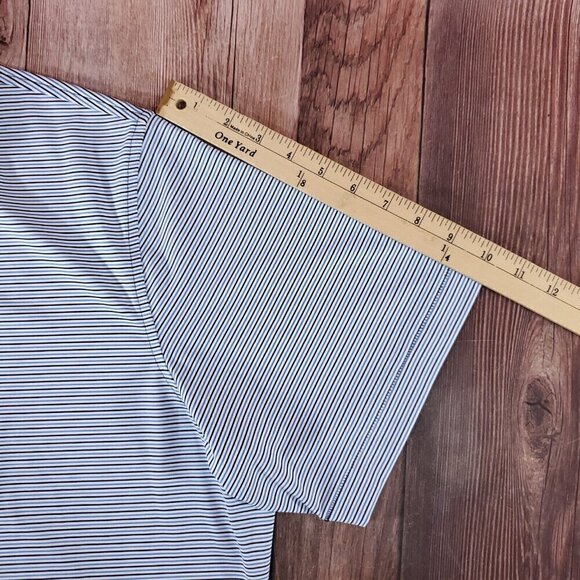 Peter Millar Crown Crafted Mens XXL Trolley Performance Jersey Polo Shirt - Picture 12 of 12